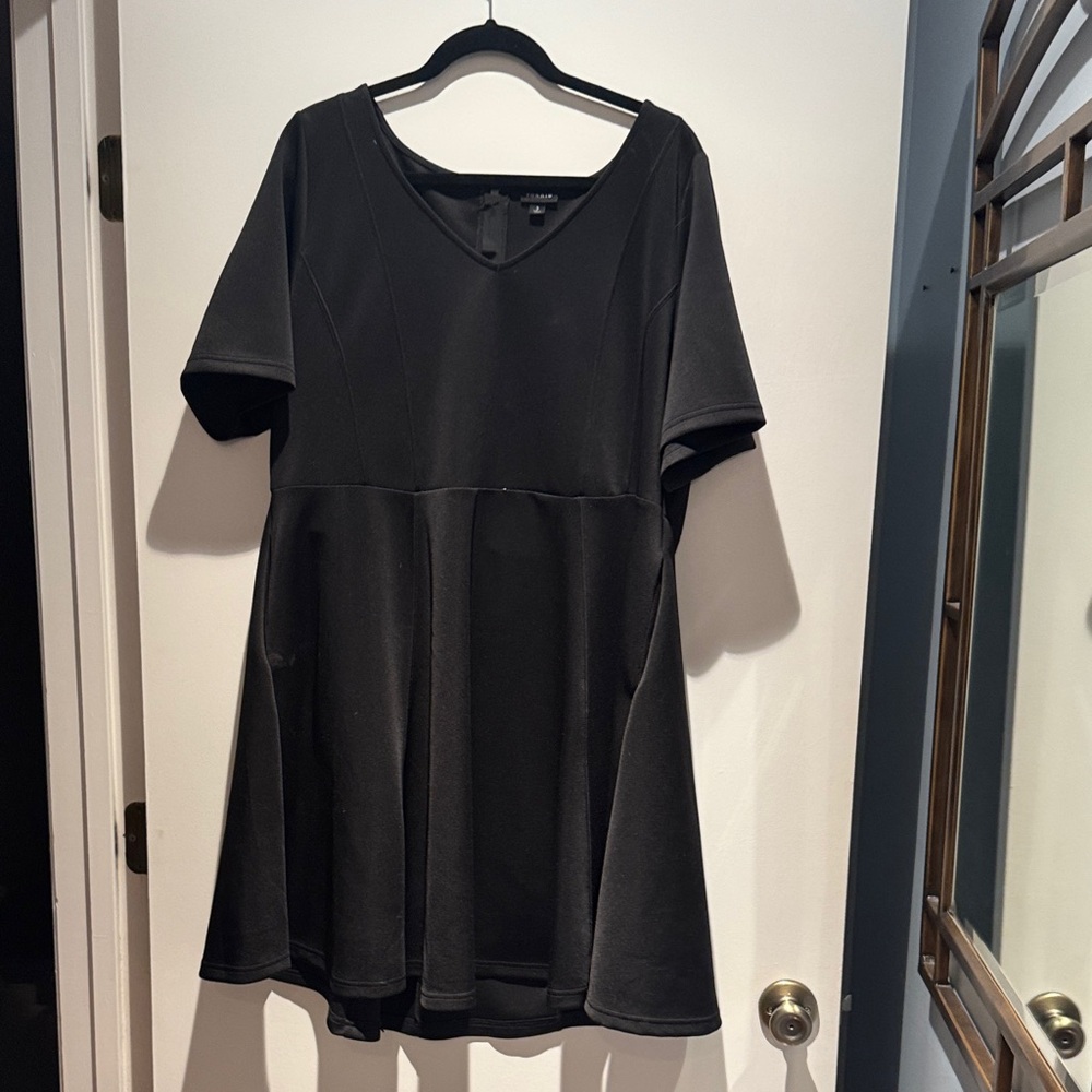 Torrid Black Short Sleeve Dress